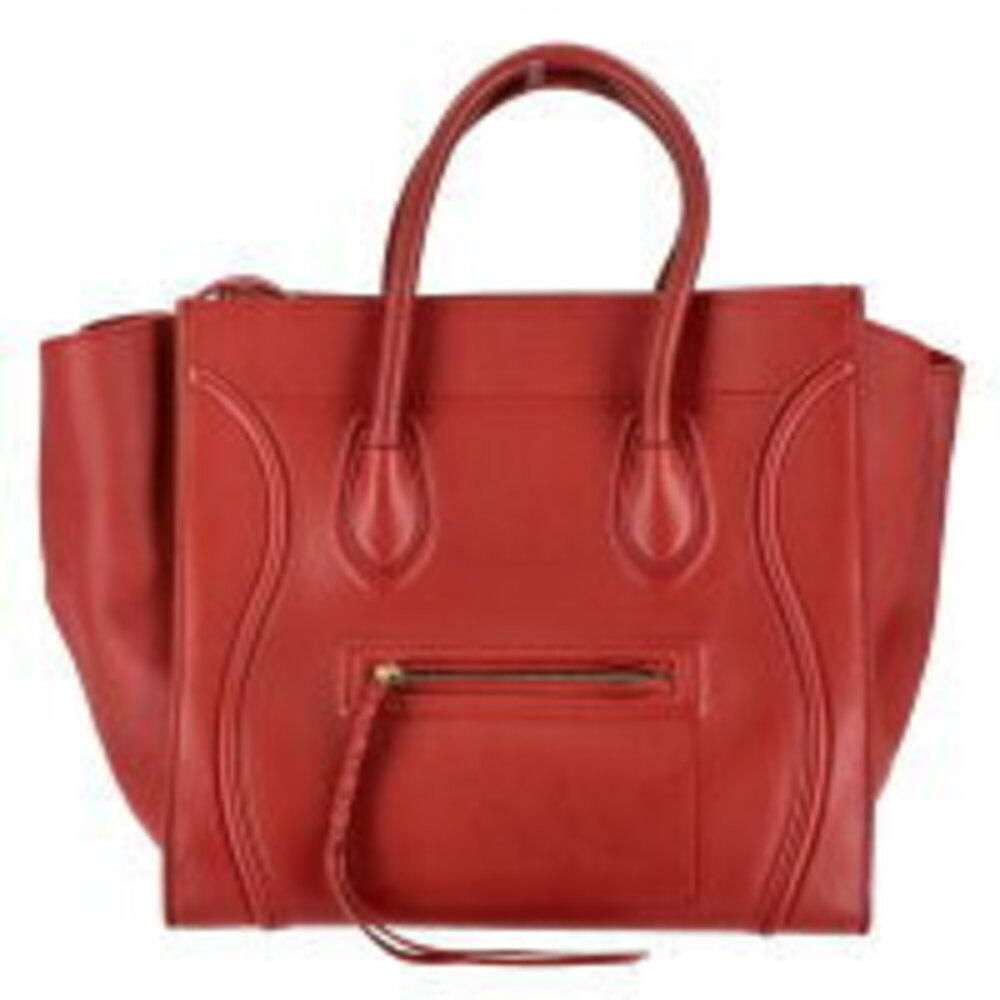Celine Luggage Phantom Red Ff T